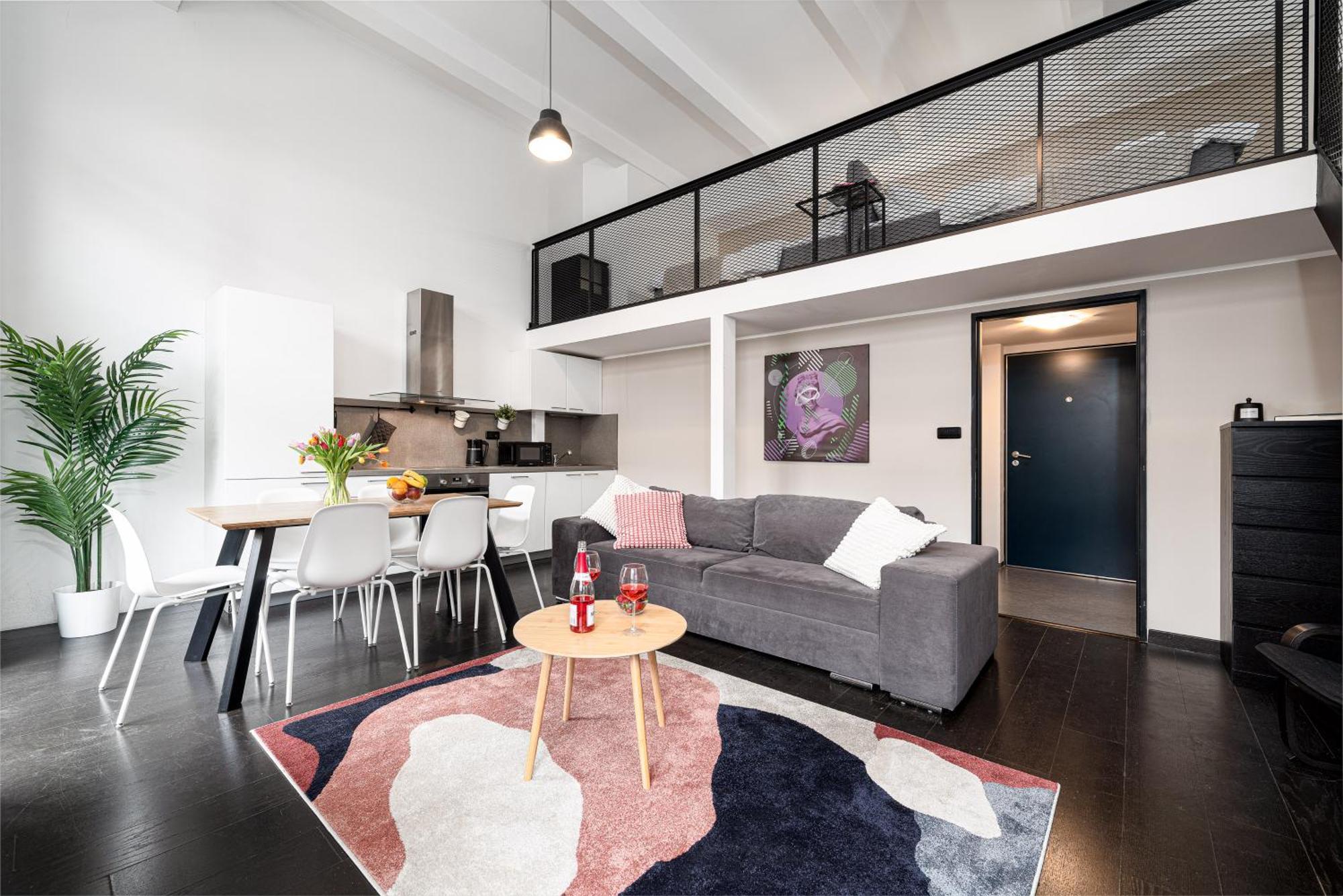 Apartments With Large Balcony, Parking Prag Exteriör bild